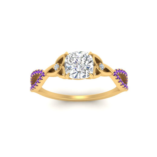 entwined-celtic-cushion-cut-love-knot-purple-topaz-engagement-ring-in-yellow-gold-FD9306CURGVITO-NL-YG