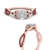Load image into Gallery viewer, entwined-celtic-cushion-cut-love-knot-ruby-engagement-ring-in-rose-gold-FD9306CURGRUDR-NL-RG