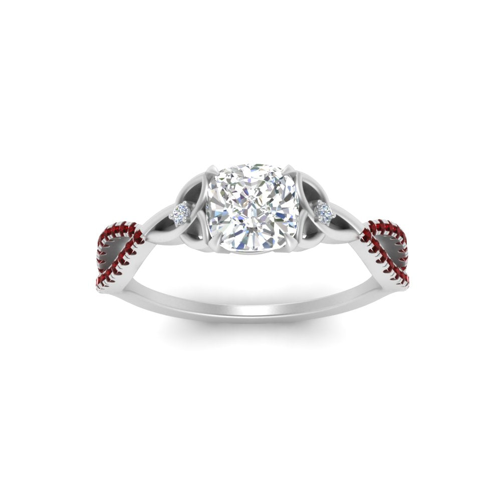 entwined-celtic-cushion-cut-love-knot-ruby-engagement-ring-in-white-gold-FD9306CURGRUDR-NL-WG