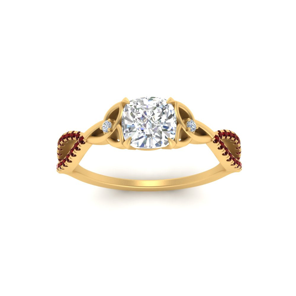 entwined-celtic-cushion-cut-love-knot-ruby-engagement-ring-in-yellow-gold-FD9306CURGRUDR-NL-YG