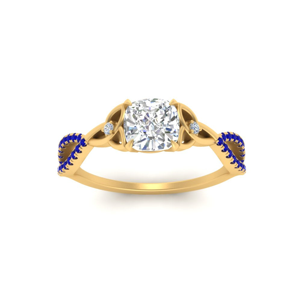 entwined-celtic-cushion-cut-love-knot-sapphire-engagement-ring-in-yellow-gold-FD9306CURGSABL-NL-YG