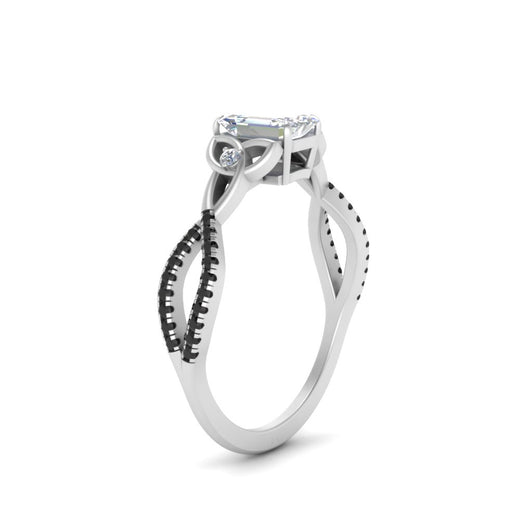 entwined-celtic-emerald-cut-love-knot-black-diamond-engagement-ring-in-white-gold-FD9306EMRGBLACK-NL-WG