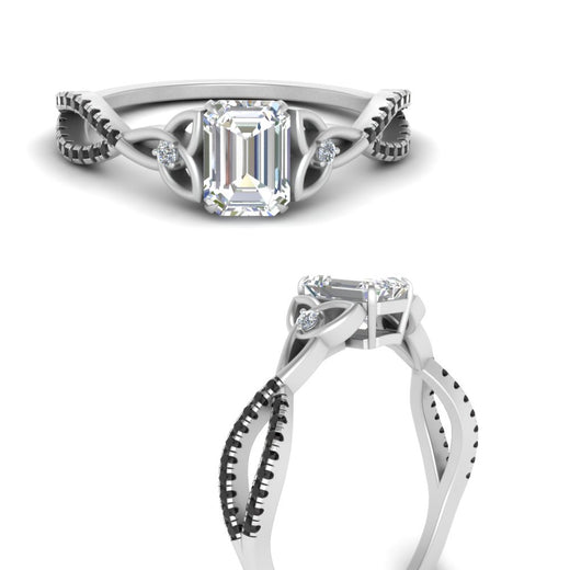entwined-celtic-emerald-cut-love-knot-black-diamond-engagement-ring-in-white-gold-FD9306EMRGBLACK-NL-WG