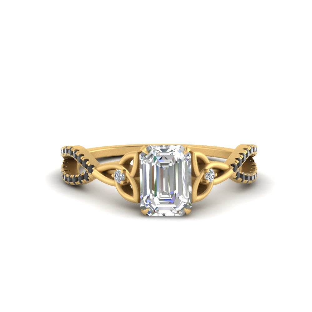 entwined-celtic-emerald-cut-love-knot-black-diamond-engagement-ring-in-yellow-gold-FD9306EMRGBLACK-NL-YG