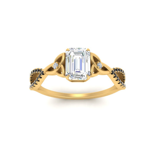 entwined-celtic-emerald-cut-love-knot-black-diamond-engagement-ring-in-yellow-gold-FD9306EMRGBLACK-NL-YG