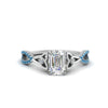 Load image into Gallery viewer, entwined-celtic-emerald-cut-love-knot-blue-topaz-engagement-ring-in-white-gold-FD9306EMRGICBLTO-NL-WG