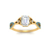 Load image into Gallery viewer, entwined-celtic-emerald-cut-love-knot-blue-topaz-engagement-ring-in-yellow-gold-FD9306EMRGICBLTO-NL-YG