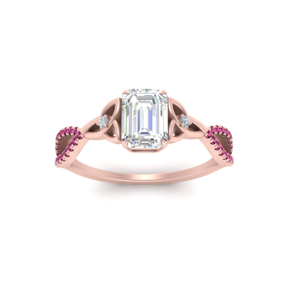 entwined-celtic-emerald-cut-love-knot-pink-sapphire-engagement-ring-in-rose-gold-FD9306EMRGSADRPI-NL-RG