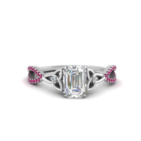 entwined-celtic-emerald-cut-love-knot-pink-sapphire-engagement-ring-in-white-gold-FD9306EMRGSADRPI-NL-WG