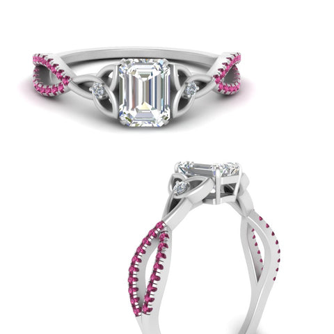 entwined-celtic-emerald-cut-love-knot-pink-sapphire-engagement-ring-in-white-gold-FD9306EMRGSADRPI-NL-WG