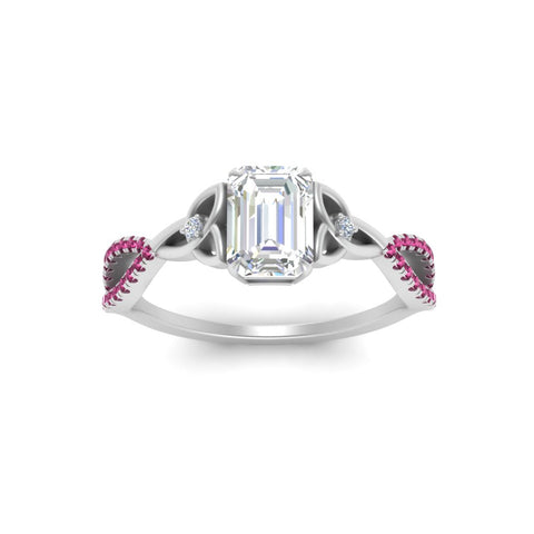 entwined-celtic-emerald-cut-love-knot-pink-sapphire-engagement-ring-in-white-gold-FD9306EMRGSADRPI-NL-WG