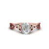 Load image into Gallery viewer, entwined-celtic-emerald-cut-love-knot-ruby-engagement-ring-in-rose-gold-FD9306EMRGRUDR-NL-RG