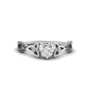 Load image into Gallery viewer, entwined-celtic-heart-shaped-love-knot-black-diamond-engagement-ring-in-white-gold-FD9306HTRGBLACK-NL-WG