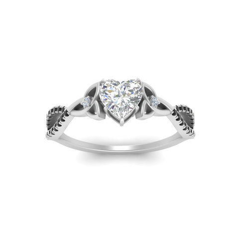 entwined-celtic-heart-shaped-love-knot-black-diamond-engagement-ring-in-white-gold-FD9306HTRGBLACK-NL-WG
