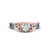 Load image into Gallery viewer, entwined-celtic-heart-shaped-love-knot-blue-topaz-engagement-ring-in-rose-gold-FD9306HTRGICBLTO-NL-RG