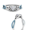 Load image into Gallery viewer, entwined-celtic-heart-shaped-love-knot-blue-topaz-engagement-ring-in-white-gold-FD9306HTRGICBLTO-NL-WG