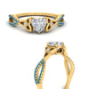 Load image into Gallery viewer, entwined-celtic-heart-shaped-love-knot-blue-topaz-engagement-ring-in-yellow-gold-FD9306HTRGICBLTO-NL-YG