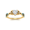 Load image into Gallery viewer, entwined-celtic-heart-shaped-love-knot-blue-topaz-engagement-ring-in-yellow-gold-FD9306HTRGICBLTO-NL-YG