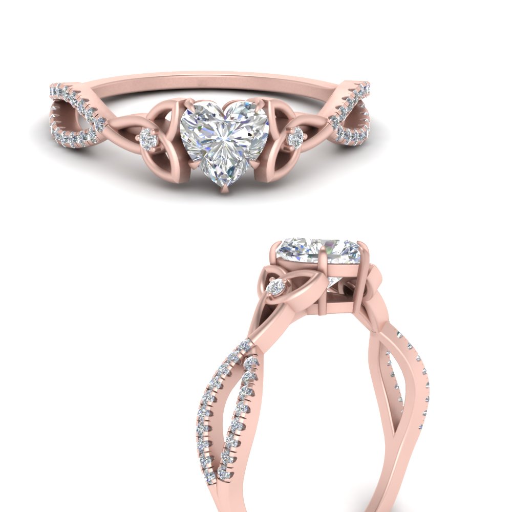 entwined-celtic-heart-shaped-love-knot-diamond-engagement-ring-in-rose-gold-FD9306HTR-NL-RG