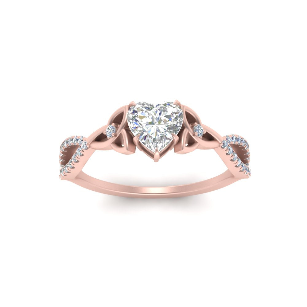 entwined-celtic-heart-shaped-love-knot-diamond-engagement-ring-in-rose-gold-FD9306HTR-NL-RG