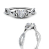 Load image into Gallery viewer, entwined-celtic-heart-shaped-love-knot-diamond-engagement-ring-in-white-gold-FD9306HTR-NL-WG