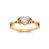 Load image into Gallery viewer, entwined-celtic-heart-shaped-love-knot-diamond-engagement-ring-in-yellow-gold-FD9306HTR-NL-YG