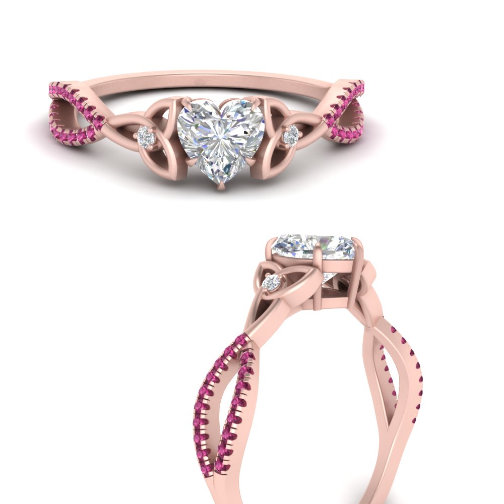 entwined-celtic-heart-shaped-love-knot-pink-sapphire-engagement-ring-in-rose-gold-FD9306HTRGSADRPI-NL-RG