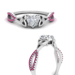Load image into Gallery viewer, entwined-celtic-heart-shaped-love-knot-pink-sapphire-engagement-ring-in-white-gold-FD9306HTRGSADRPI-NL-WG
