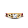 Load image into Gallery viewer, entwined-celtic-heart-shaped-love-knot-pink-sapphire-engagement-ring-in-yellow-gold-FD9306HTRGSADRPI-NL-YG