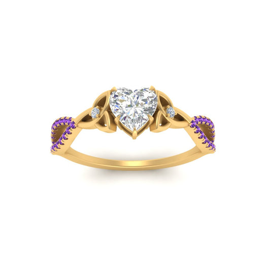 entwined-celtic-heart-shaped-love-knot-purple-topaz-engagement-ring-in-yellow-gold-FD9306HTRGVITO-NL-YG