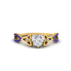 Load image into Gallery viewer, entwined-celtic-heart-shaped-love-knot-sapphire-engagement-ring-in-yellow-gold-FD9306HTRGSABL-NL-YG