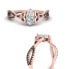 Load image into Gallery viewer, entwined-celtic-marquise-cut-love-knot-black-diamond-engagement-ring-in-rose-gold-FD9306MQRGBLACK-NL-RG