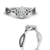 Load image into Gallery viewer, entwined-celtic-marquise-cut-love-knot-black-diamond-engagement-ring-in-white-gold-FD9306MQRGBLACK-NL-WG