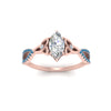 Load image into Gallery viewer, entwined-celtic-marquise-cut-love-knot-blue-topaz-engagement-ring-in-rose-gold-FD9306MQRGICBLTO-NL-RG
