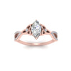 Load image into Gallery viewer, entwined-celtic-marquise-cut-love-knot-diamond-engagement-ring-in-rose-gold-FD9306MQR-NL-RG