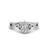 Load image into Gallery viewer, entwined-celtic-marquise-cut-love-knot-diamond-engagement-ring-in-white-gold-FD9306MQR-NL-WG
