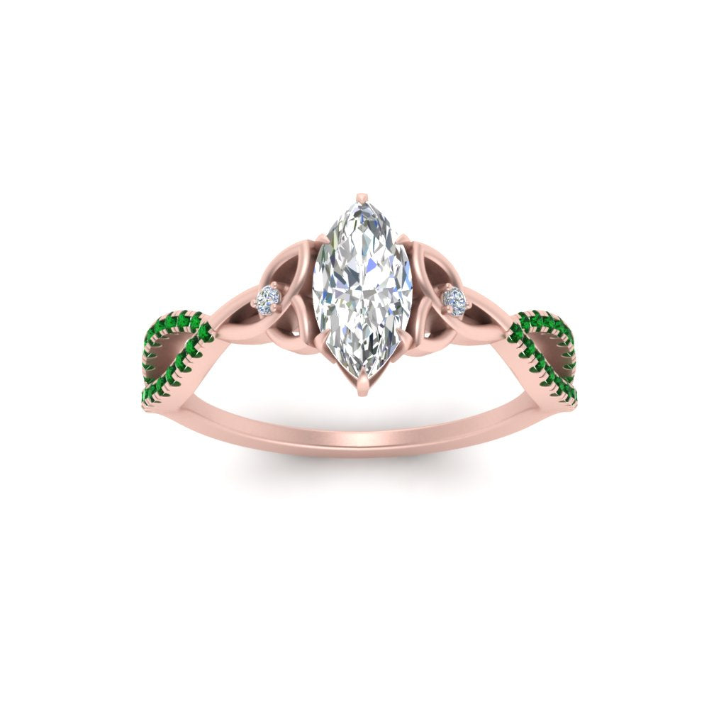 entwined-celtic-marquise-cut-love-knot-emerald-engagement-ring-in-rose-gold-FD9306MQRGEMGR-NL-RG