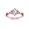 Load image into Gallery viewer, entwined-celtic-marquise-cut-love-knot-pink-sapphire-engagement-ring-in-rose-gold-FD9306MQRGSADRPI-NL-RG