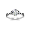 Load image into Gallery viewer, entwined-celtic-oval-shaped-love-knot-black-diamond-engagement-ring-in-white-gold-FD9306OVRGBLACK-NL-WG