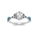 Load image into Gallery viewer, entwined-celtic-oval-shaped-love-knot-blue-topaz-engagement-ring-in-white-gold-FD9306OVRGICBLTO-NL-WG
