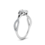 Load image into Gallery viewer, entwined-celtic-oval-shaped-love-knot-diamond-engagement-ring-in-white-gold-FD9306OVR-NL-WG
