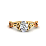Load image into Gallery viewer, entwined-celtic-oval-shaped-love-knot-orange-sapphire-engagement-ring-in-yellow-gold-FD9306OVRGSAOR-NL-YG
