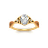 Load image into Gallery viewer, entwined-celtic-oval-shaped-love-knot-orange-sapphire-engagement-ring-in-yellow-gold-FD9306OVRGSAOR-NL-YG