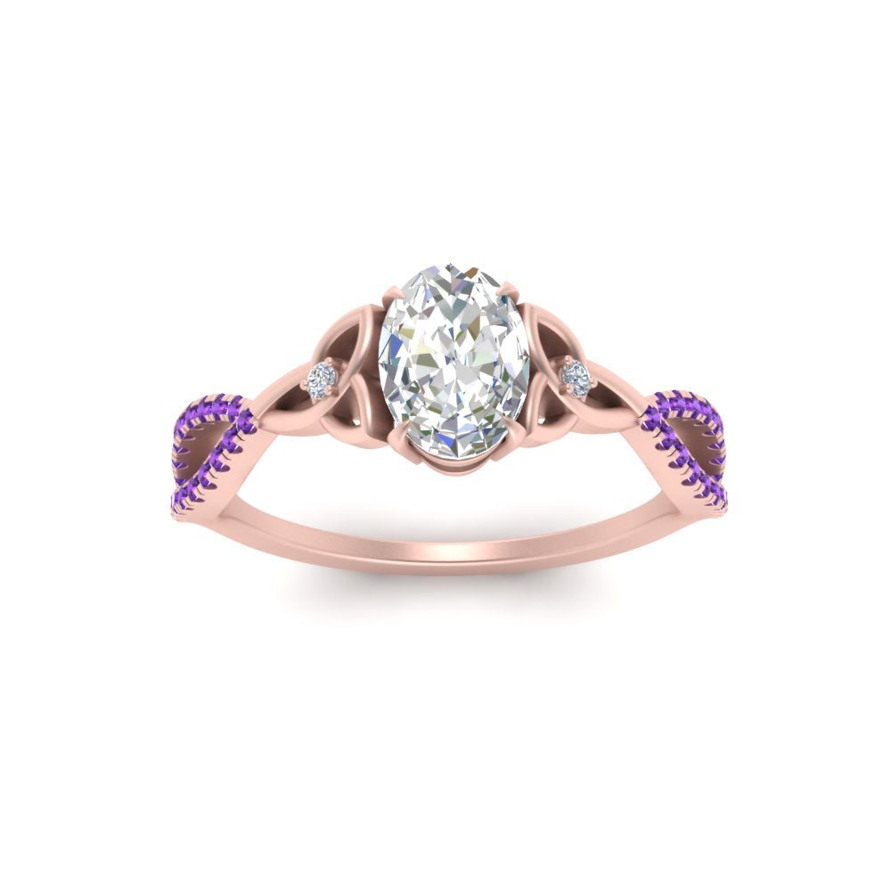 entwined-celtic-oval-shaped-love-knot-purple-topaz-engagement-ring-in-rose-gold-FD9306OVRGVITO-NL-RG
