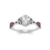 Load image into Gallery viewer, entwined-celtic-oval-shaped-love-knot-ruby-engagement-ring-in-white-gold-FD9306OVRGRUDR-NL-WG