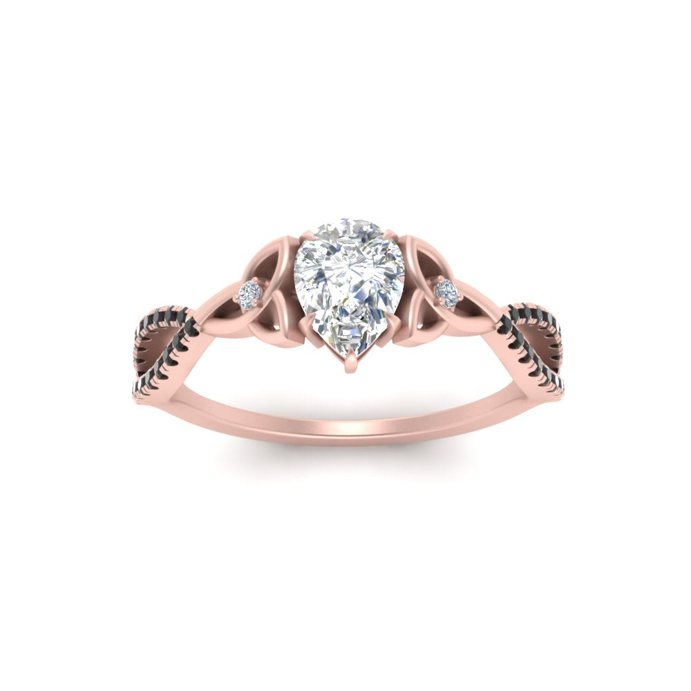 entwined-celtic-pear-shaped-love-knot-black-diamond-engagement-ring-in-rose-gold-FD9306PERGBLACK-NL-RG