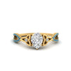 Load image into Gallery viewer, entwined-celtic-pear-shaped-love-knot-blue-topaz-engagement-ring-in-yellow-gold-FD9306PERGICBLTO-NL-YG