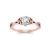 Load image into Gallery viewer, entwined-celtic-pear-shaped-love-knot-diamond-engagement-ring-in-rose-gold-FD9306PER-NL-RG
