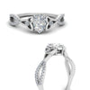 Load image into Gallery viewer, entwined-celtic-pear-shaped-love-knot-diamond-engagement-ring-in-white-gold-FD9306PER-NL-WG