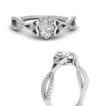 Load image into Gallery viewer, entwined-celtic-pear-shaped-love-knot-diamond-engagement-ring-in-white-gold-FD9306PER-NL-WG
